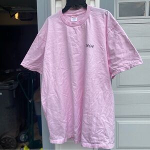 Size XL - Supreme Black Cat Tee Light Pink
